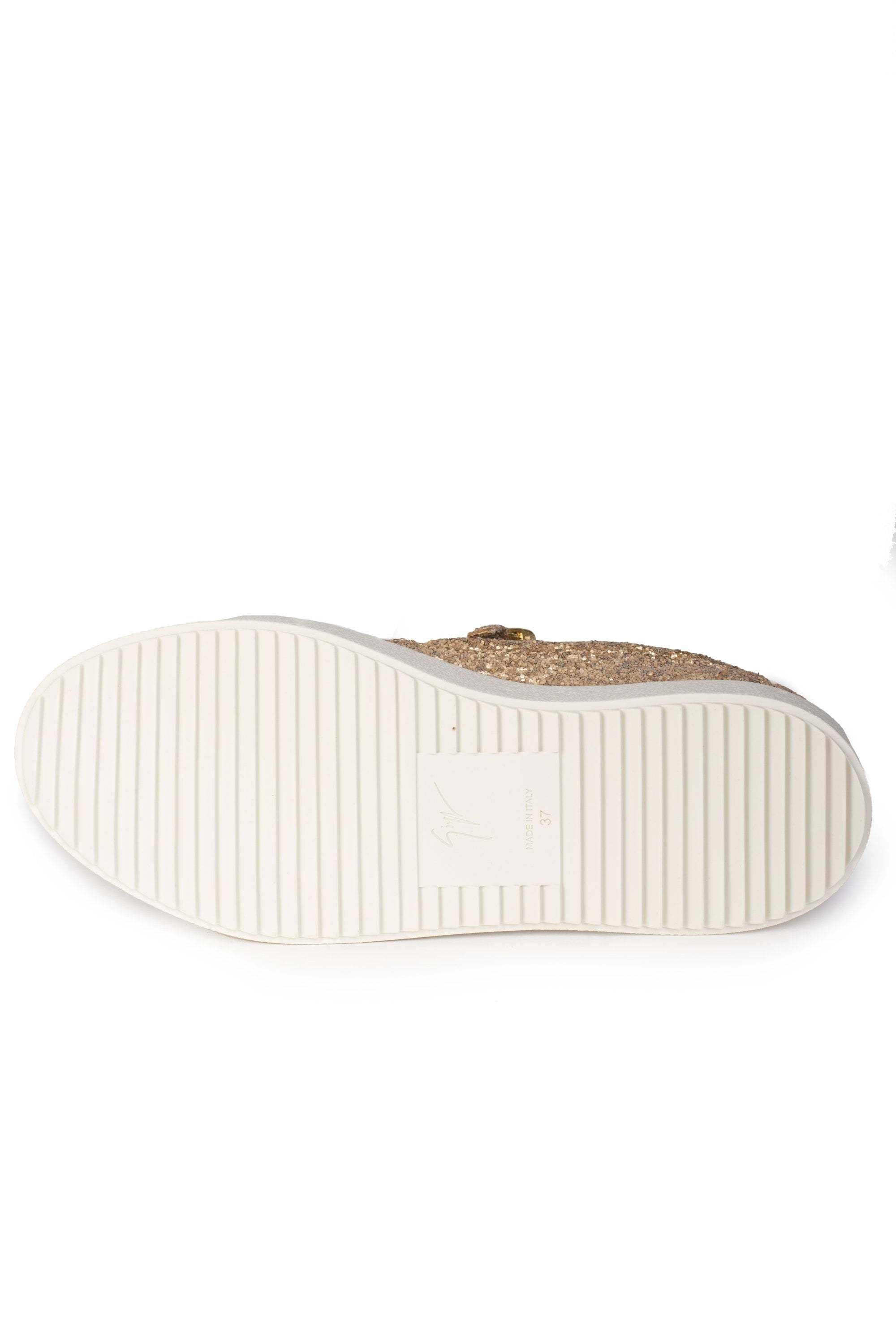 Giuseppe Zanotti Round Toe Low-top Casual Shoes In Brown