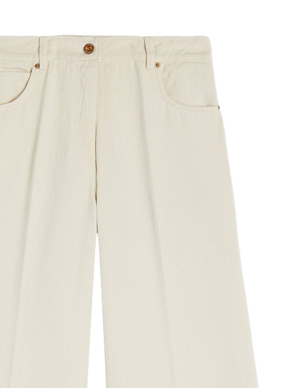 Aspesi Wide-leg Casual Pants In Neutral