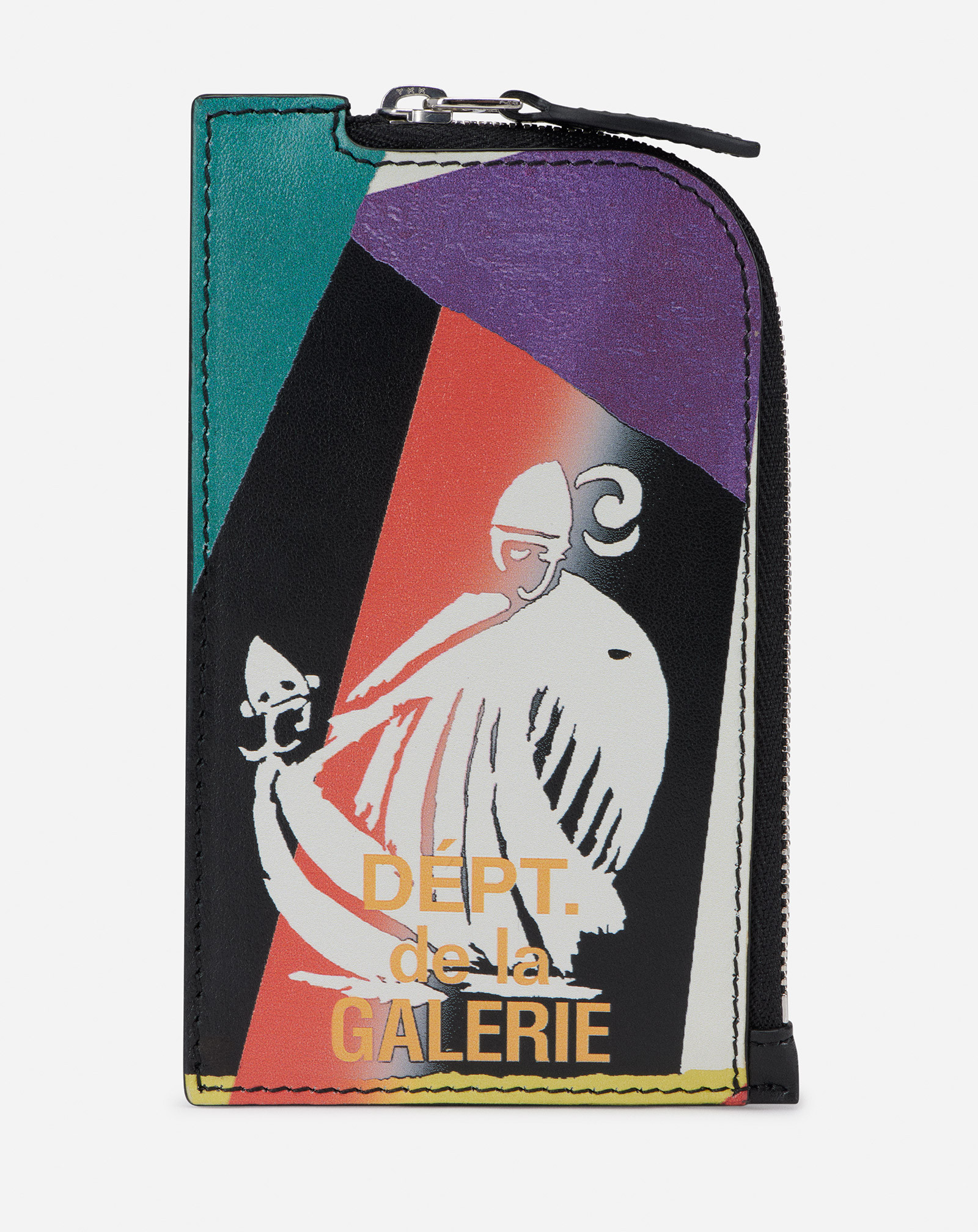 Lanvin X Gallery Dept. Card Holder Lanyard In Multicolor