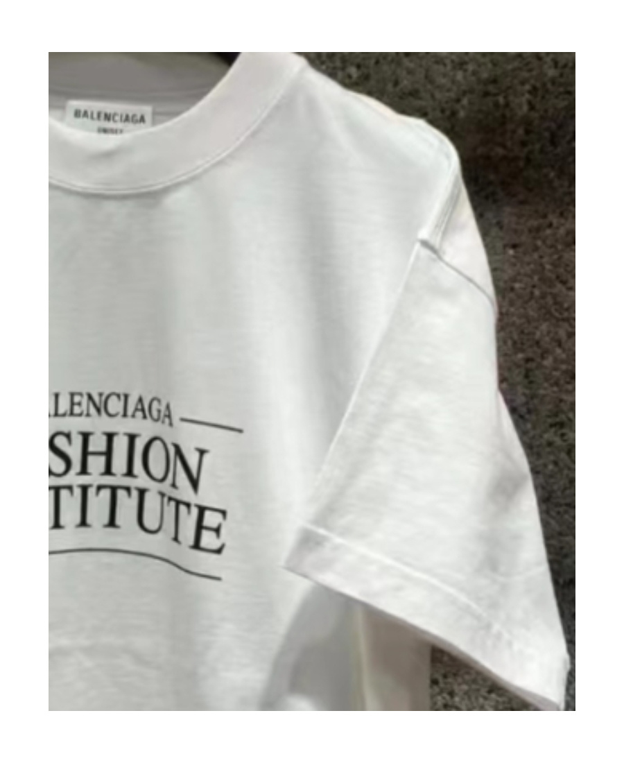 Balenciaga Couture Embroidered Oversized T-shirt In Gray