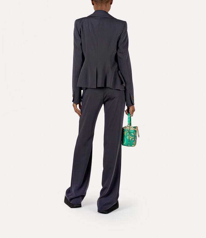 Vivienne Westwood Straight-leg Tailored Trousers In Black