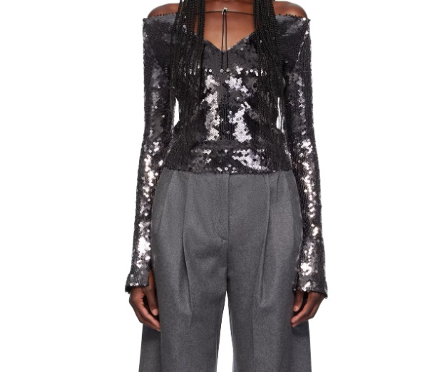 16arlington Mesh T-shirt Sequins
