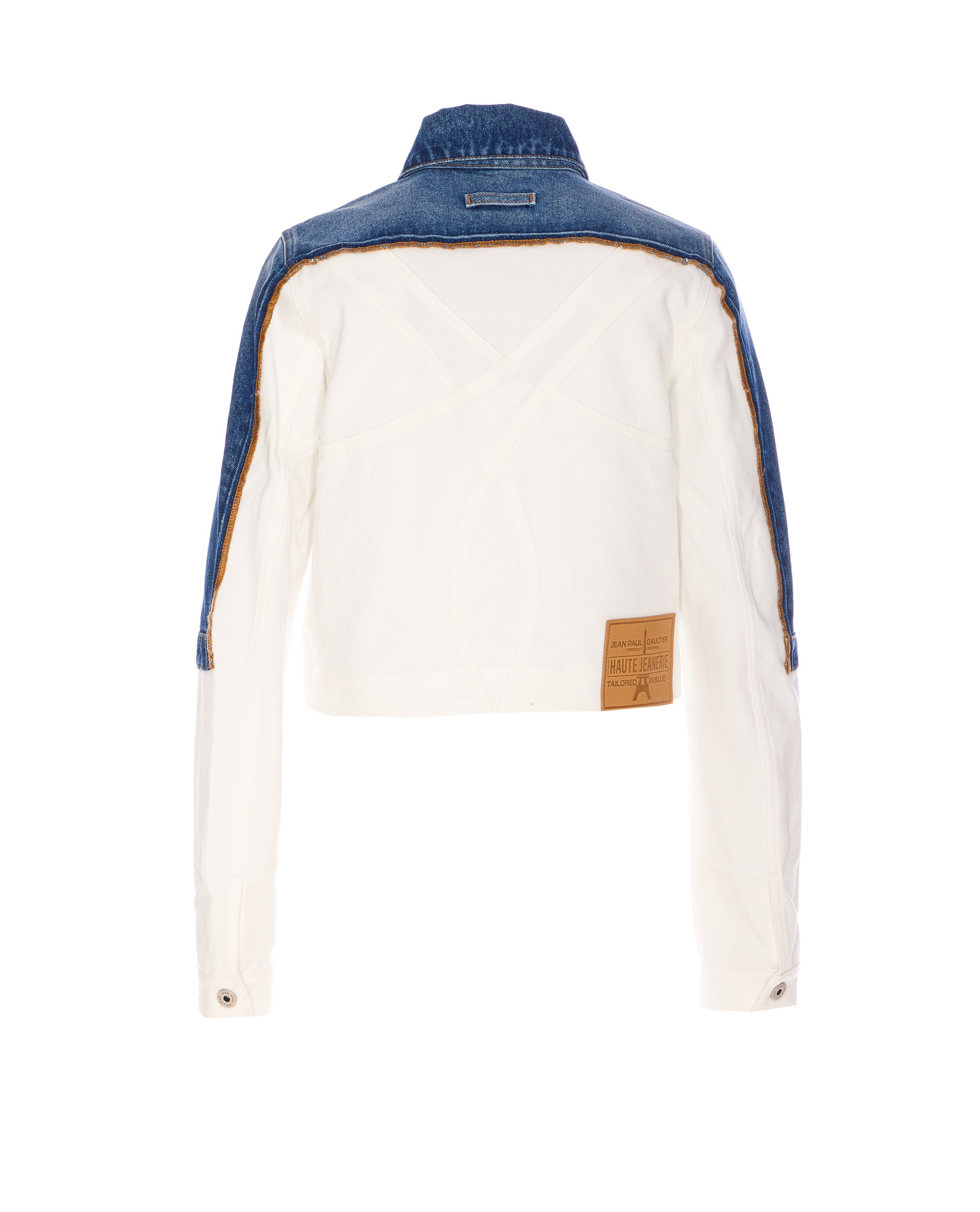 Jean Paul Gaultier Petit Grand Trompe Loeil Denim Jacket