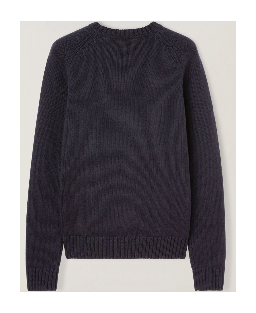 Loro Piana Neo Parksville Cashmere Crewneck Sweater In Blue