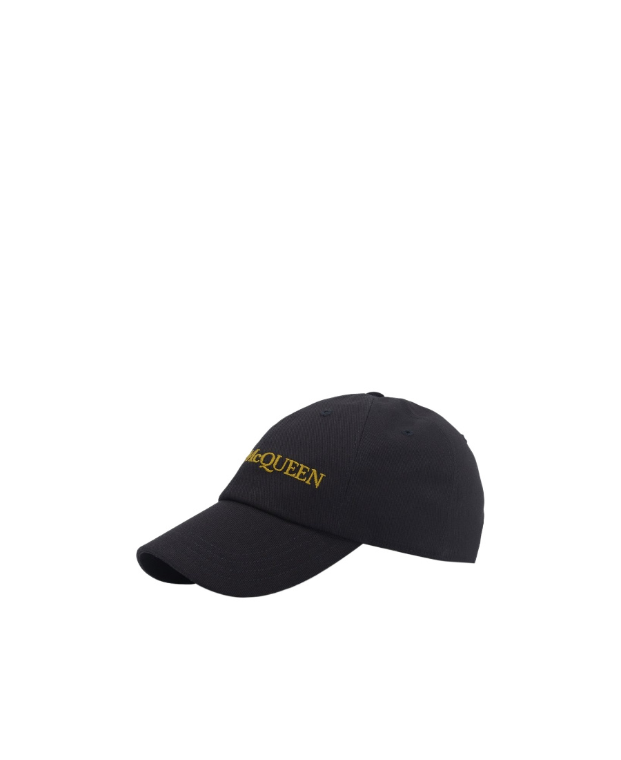 Alexander Mcqueen Baseball Hat With Logo In Black