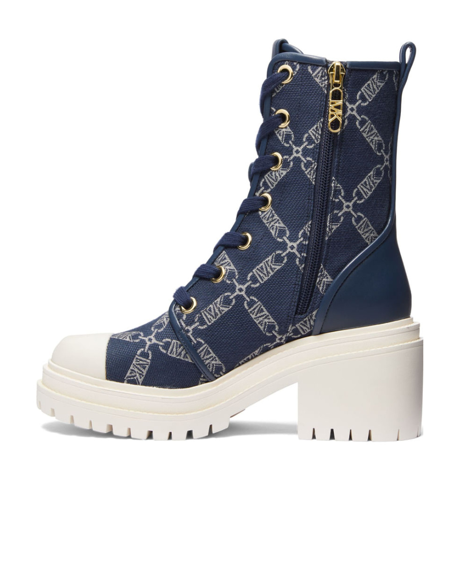 Michael Kors Zipper Boots In Black
