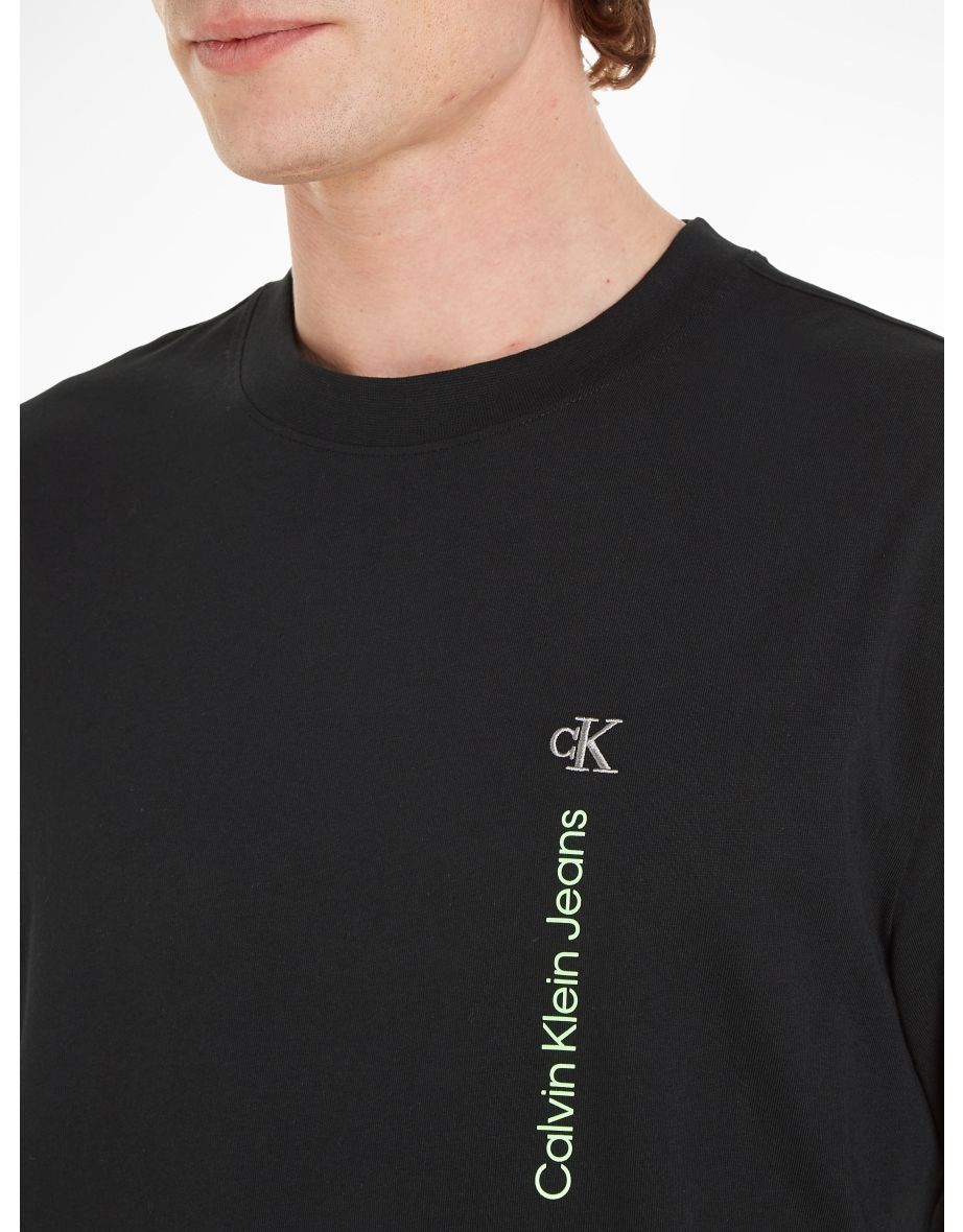 Calvin Klein Jeans Est.1978 Short-sleeved T-shirt In Black