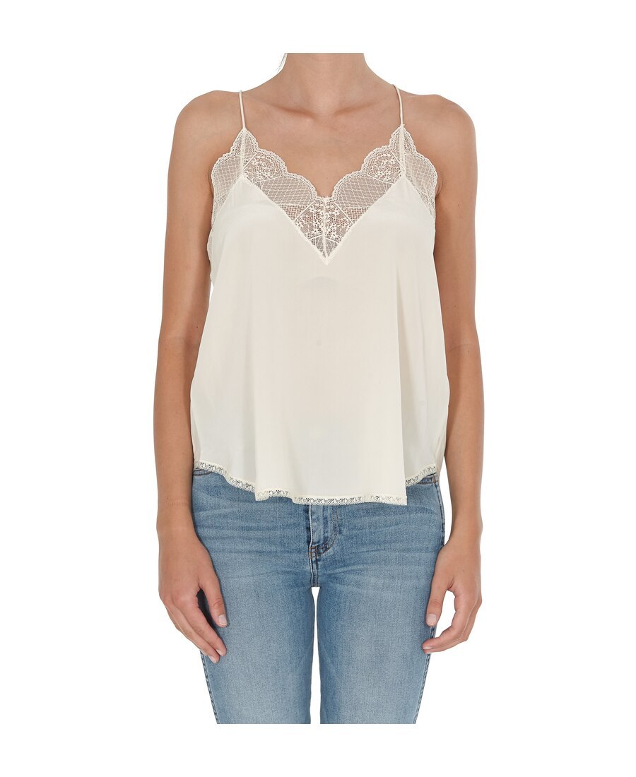 ZADIG & VOLTAIRE CHRISTY SILK CAMISOLE