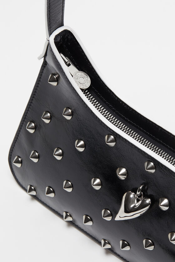 Acne Studios Mini Platt Shoulder Bag In Black
