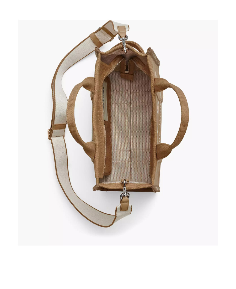 Marc Jacobs The Jacquard Medium Tote Bag In Brown