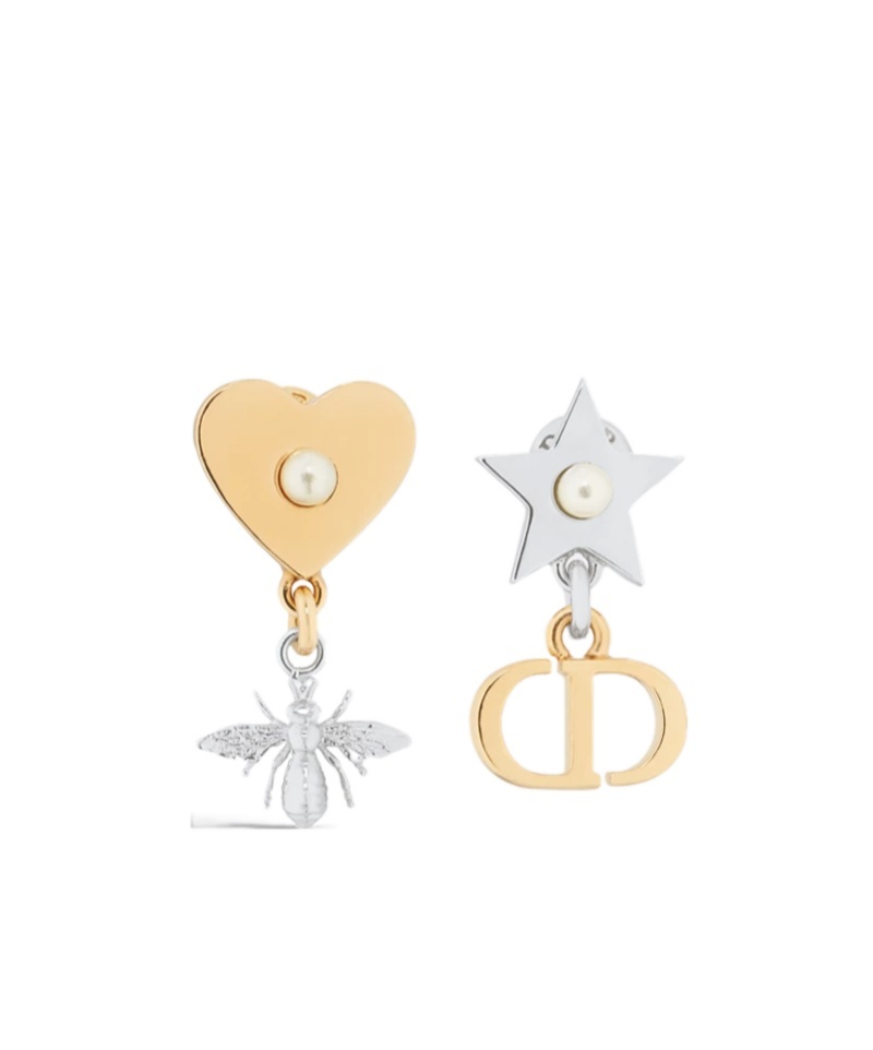 Dior Petit Cd Lucky Charms Earrings