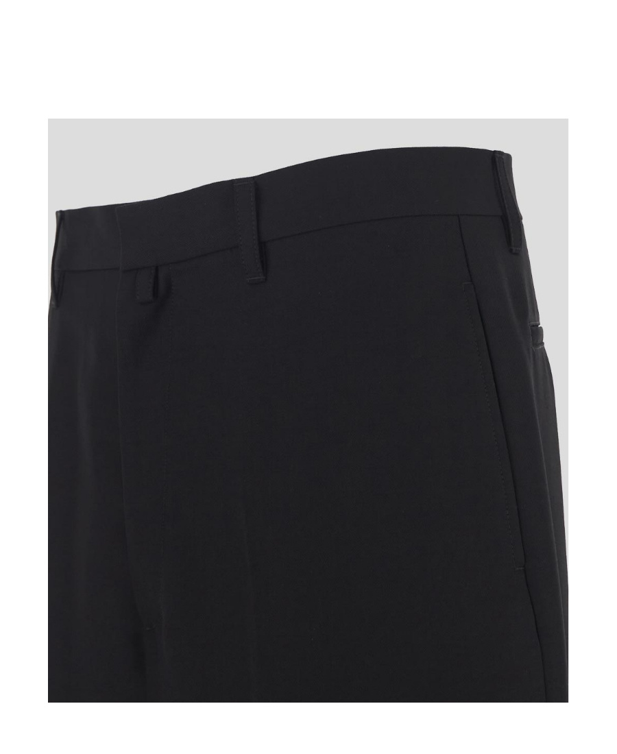 Ambush High-waist Wide-leg Trousers In Black