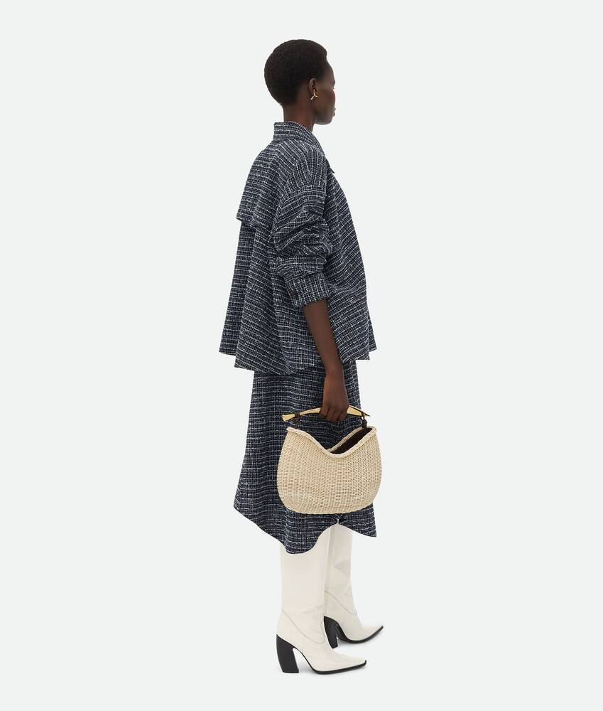 Bottega Veneta Small Sardine Cage Top-handle Bag In Natural Color/jelly Color