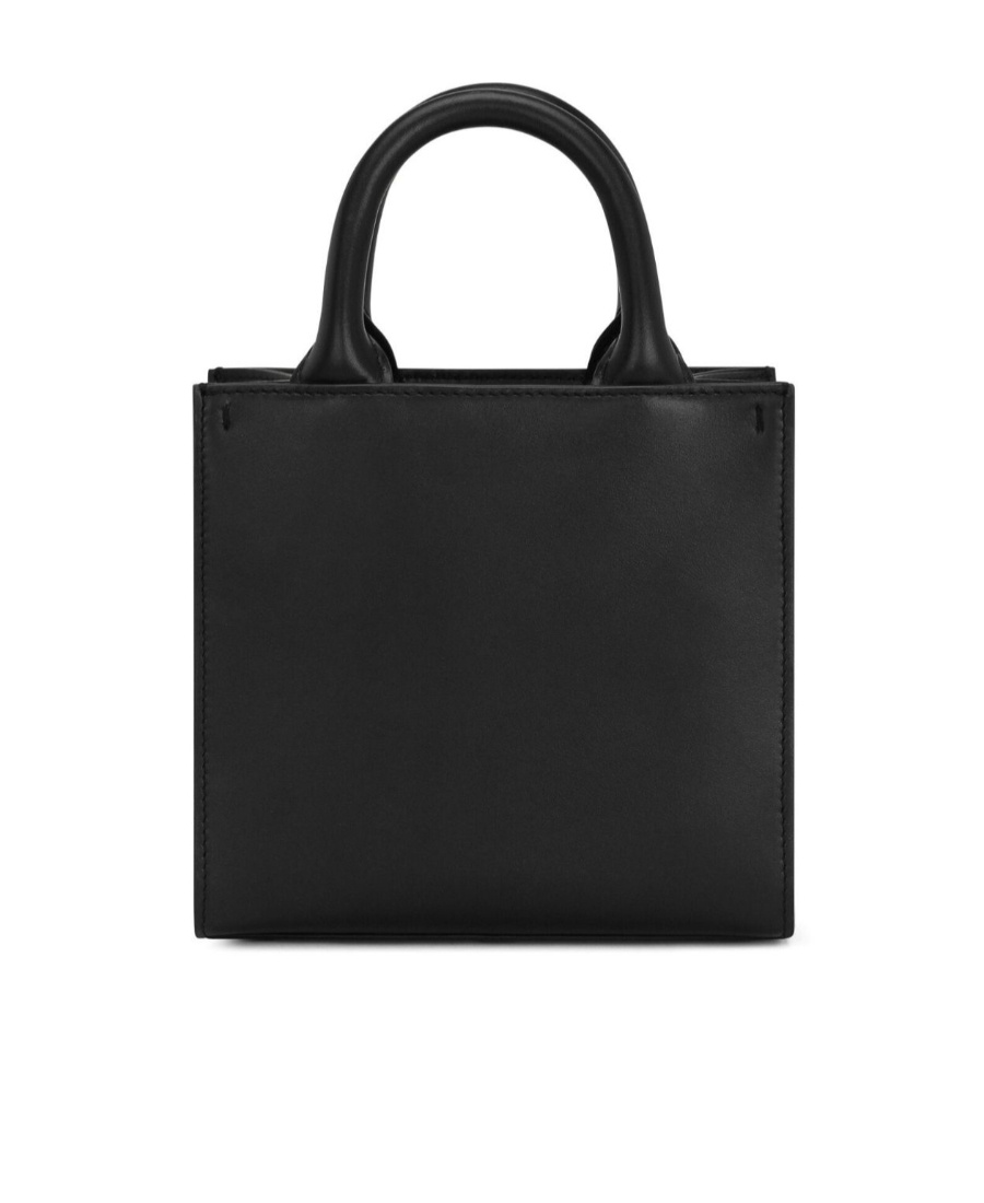 Dolce & Gabbana Dg Daily Leather Tote Bag In Black