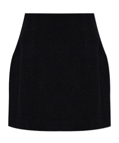 Alessandra Rich A-line Mini Skirt In Black