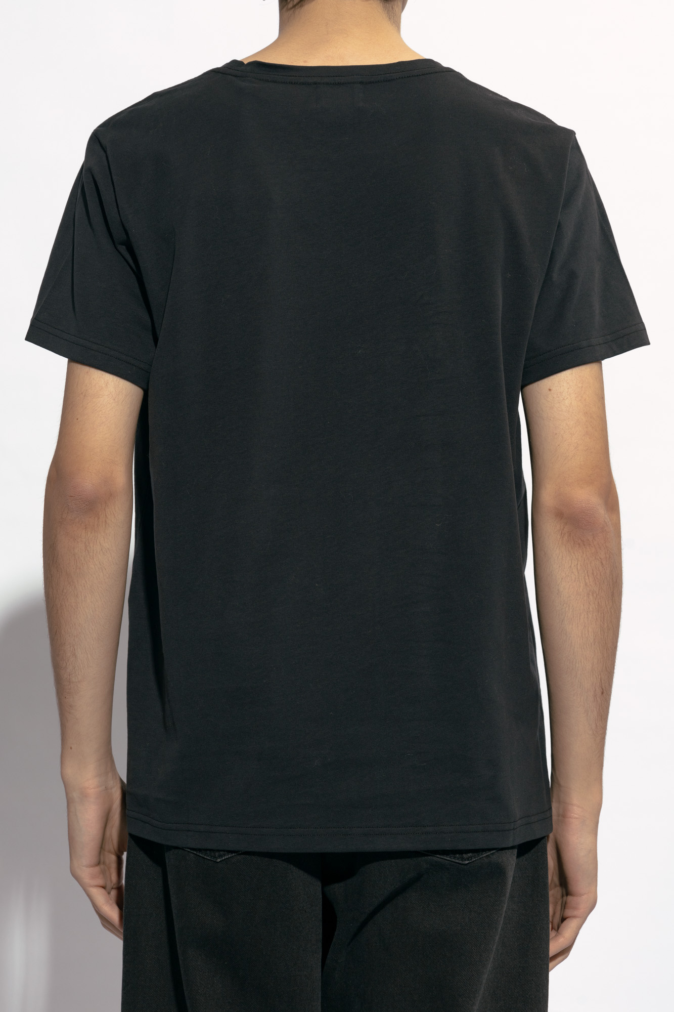 Isabel Marant Zafferh Logo Printed T-shirt In Black