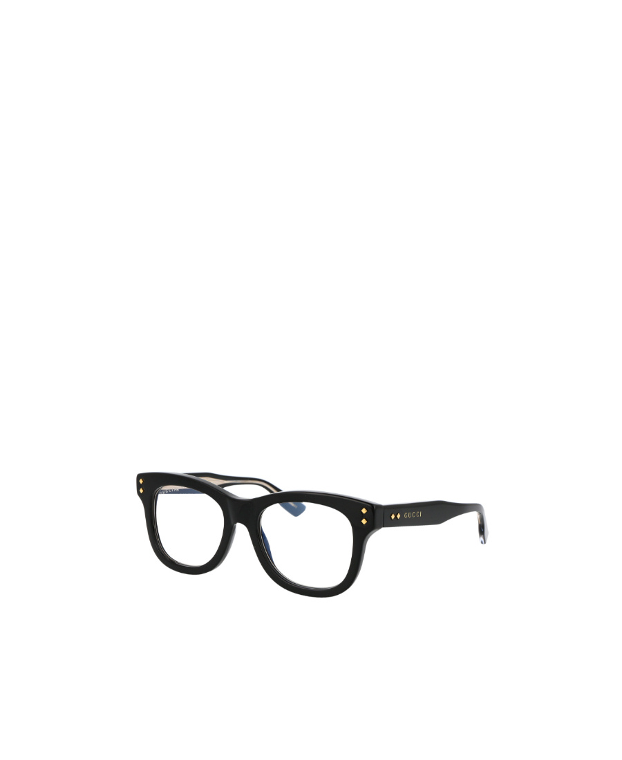 Gucci Geometrical Frame Flat Mirror In Black