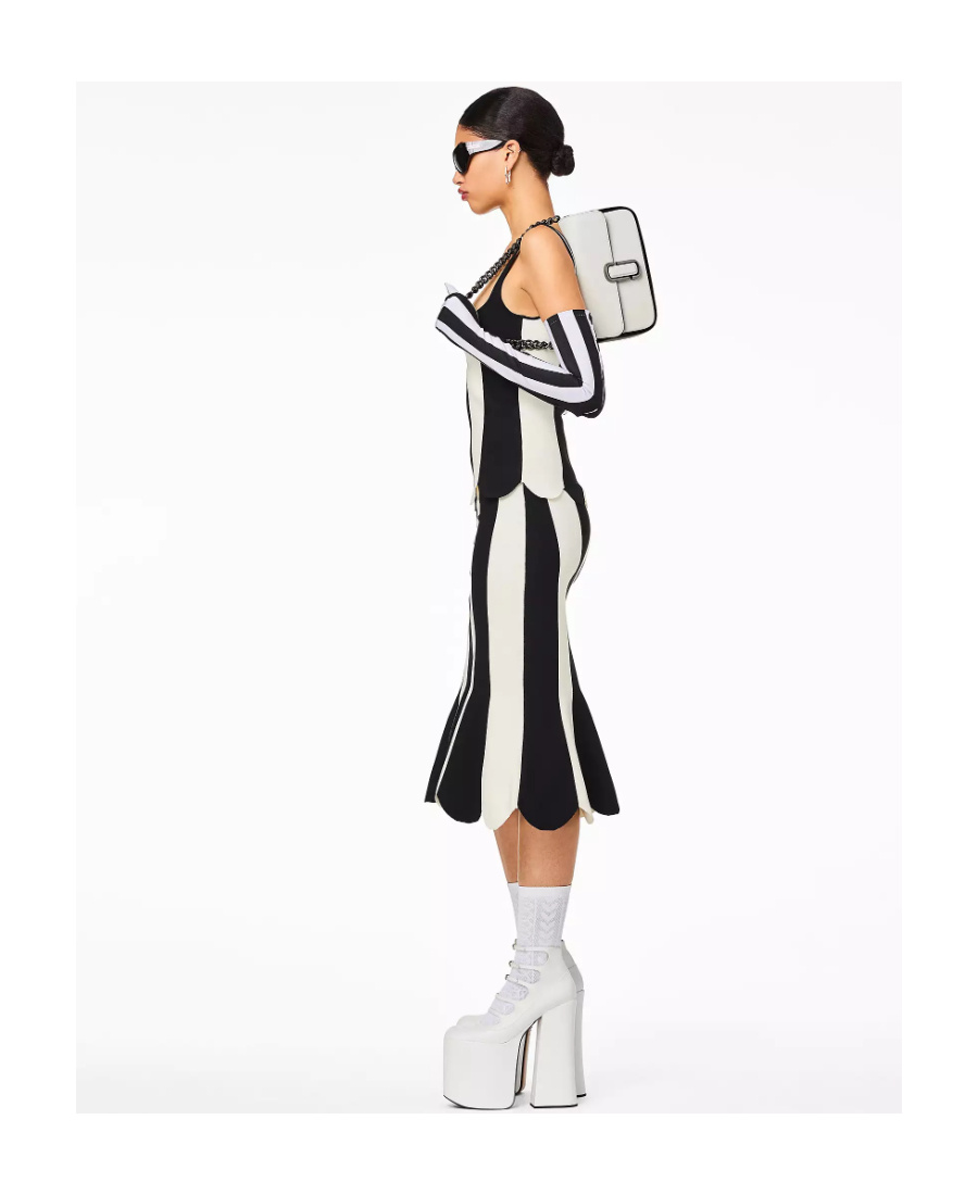 Marc Jacobs The Bi Color Shoulder Bag In White