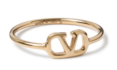 Valentino Slim Polished Bracelet Jewelry Accessory In Gold