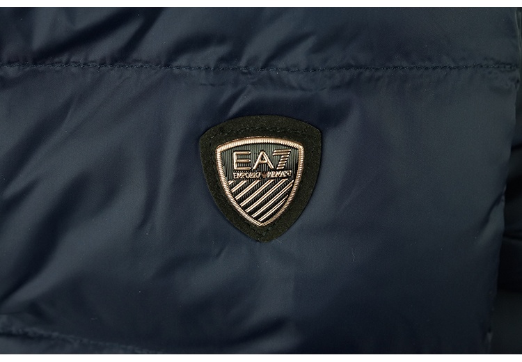 EA7 LOGO DOWN JACKET 