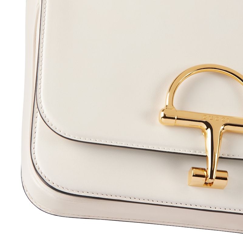 Gucci Siena Small Shoulder Bag In White
