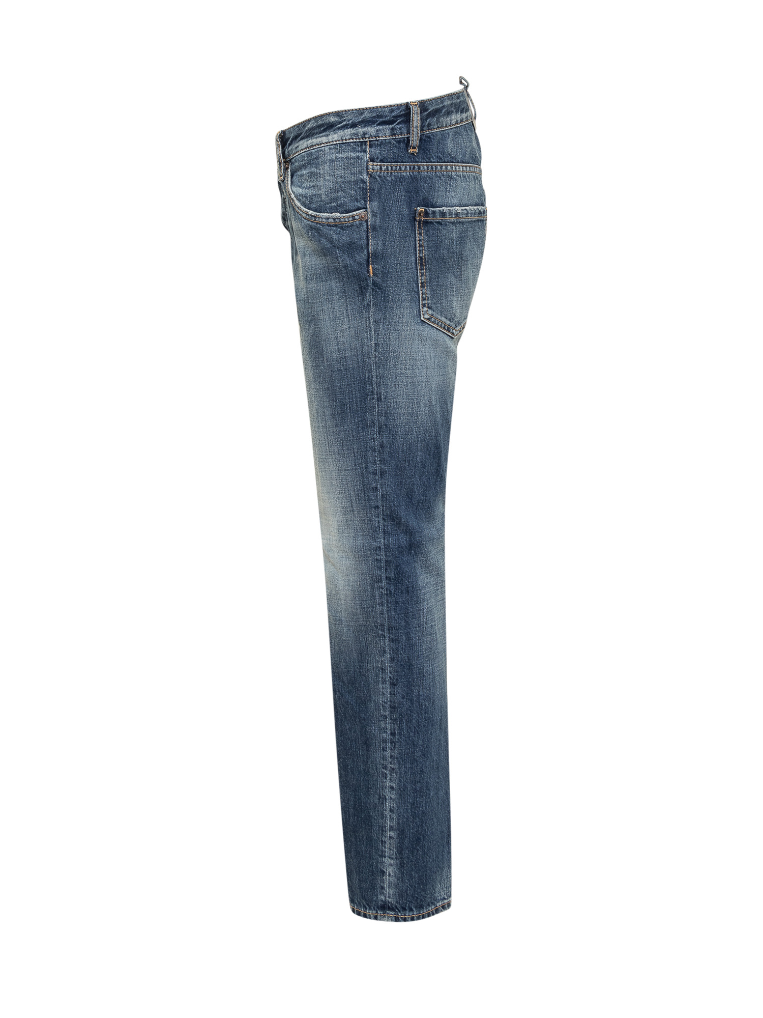 Dsquared2 Patch-detail Denim Jeans In Blue