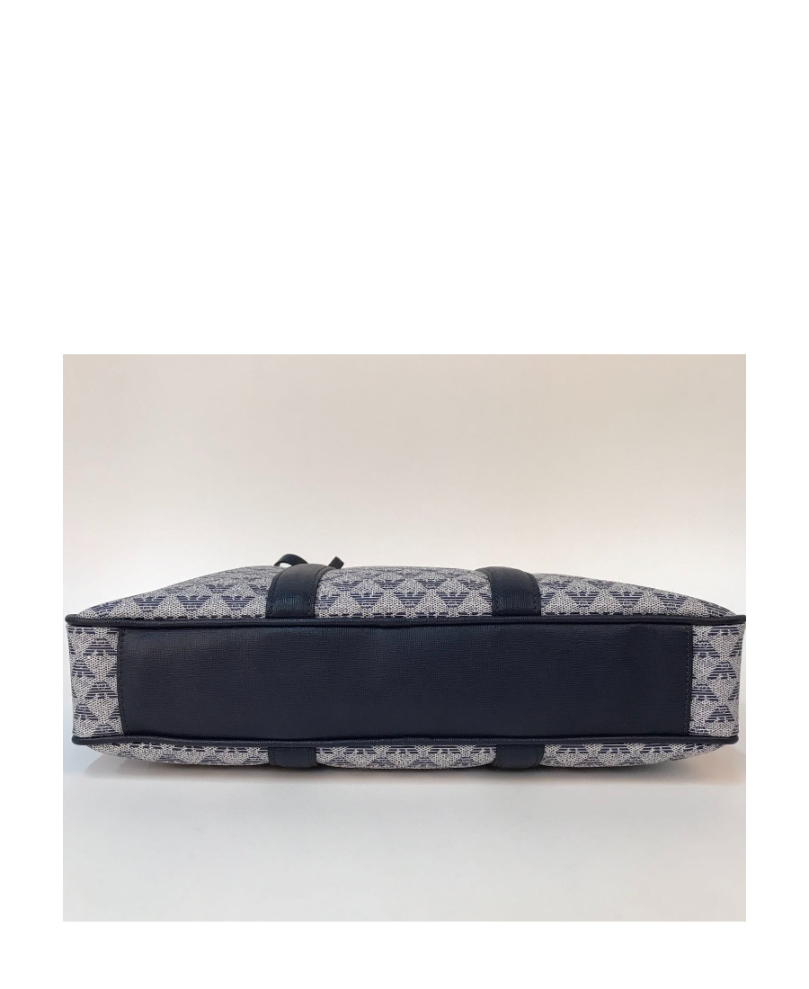 Emporio Armani Logo Handbag In Gray