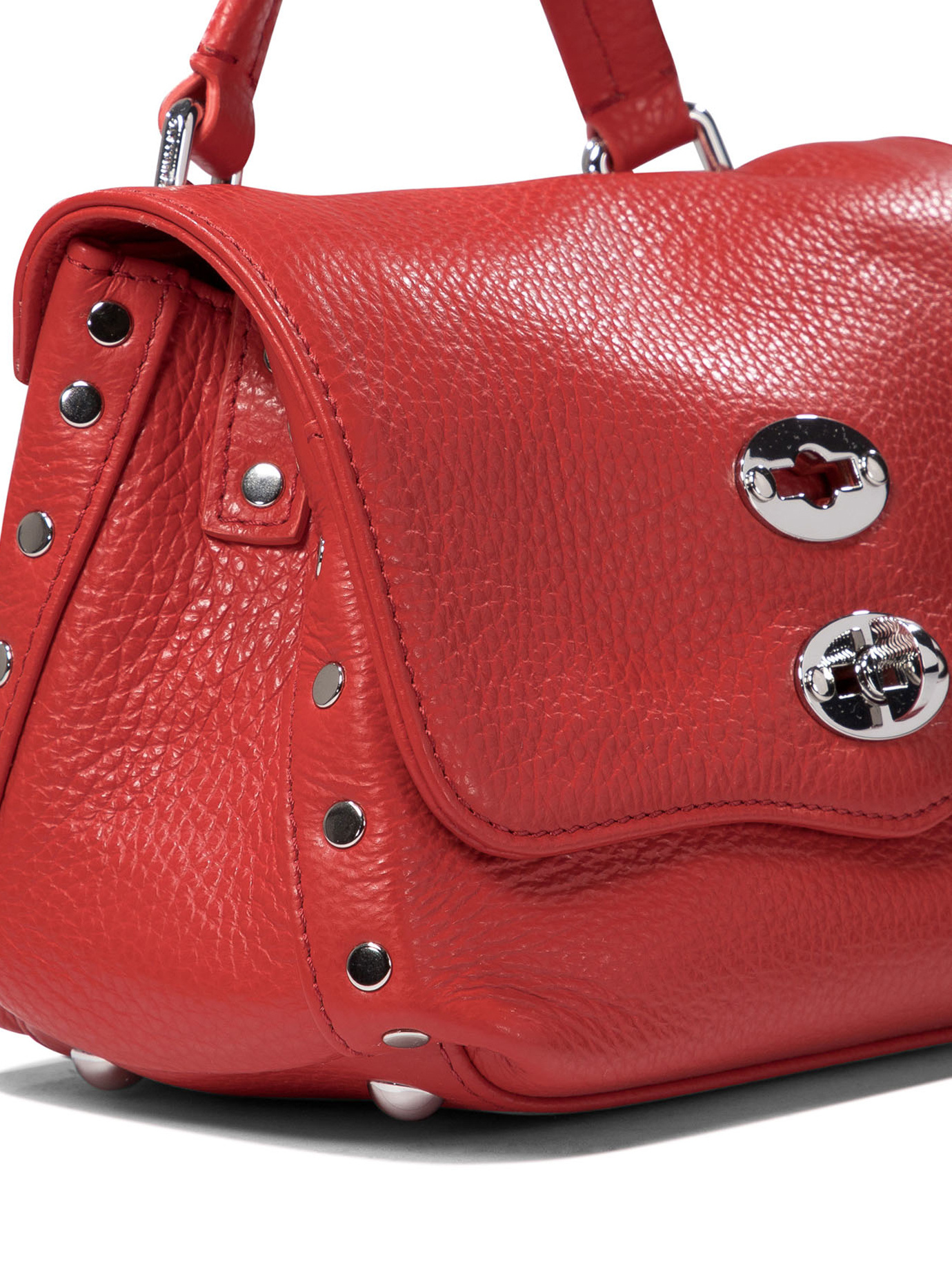 Shop Zanellato Flip Shoulder Bag In Red
