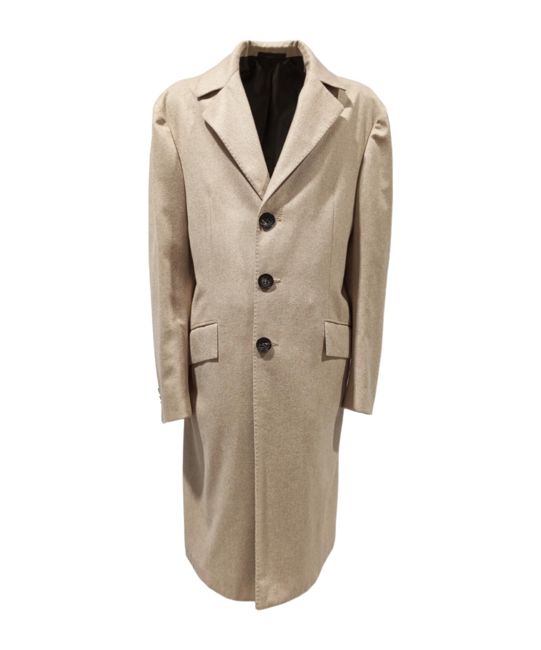 KITON SINGLE-BREASTED COAT