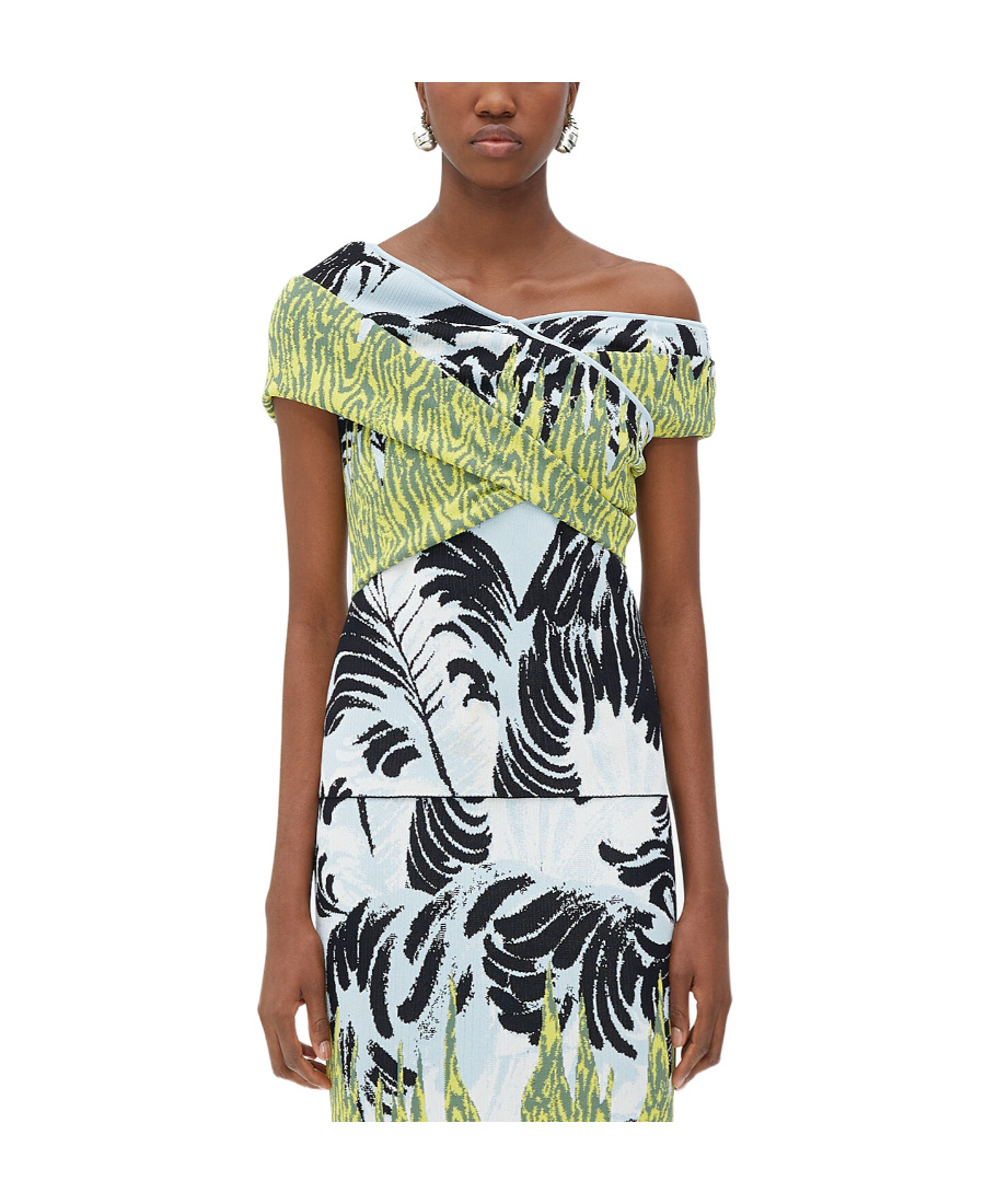 Bottega Veneta Women's Embroidered Jacquard Top