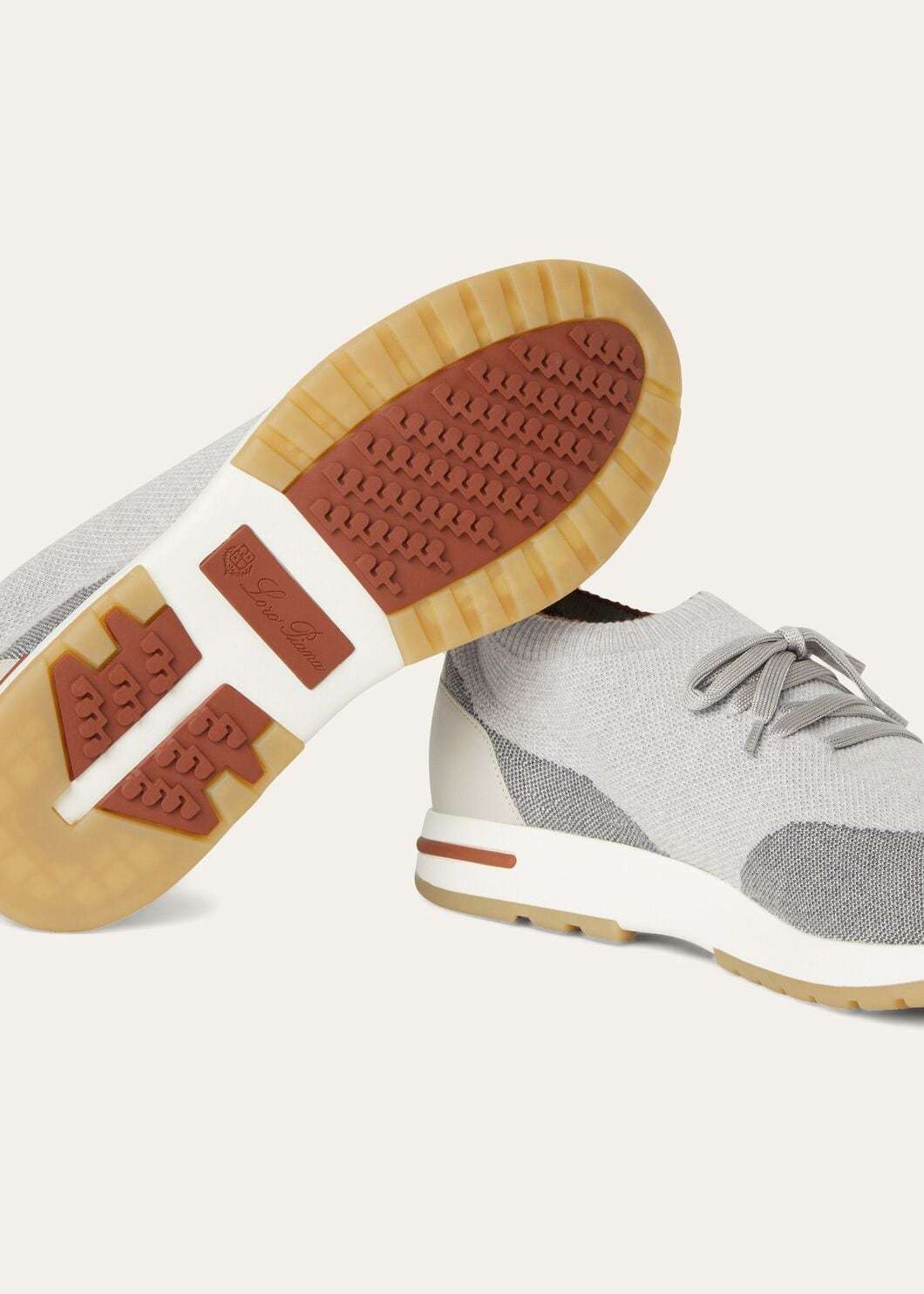 Loro Piana 360 Lp Flexy Walk Sneakers In Gray