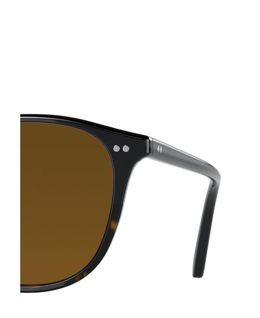 Oliver Peoples Forman L.a. Round-frame Sunglasses In Brown