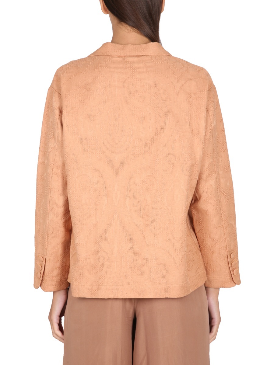 Alysi Jacket Ajoure In Pink