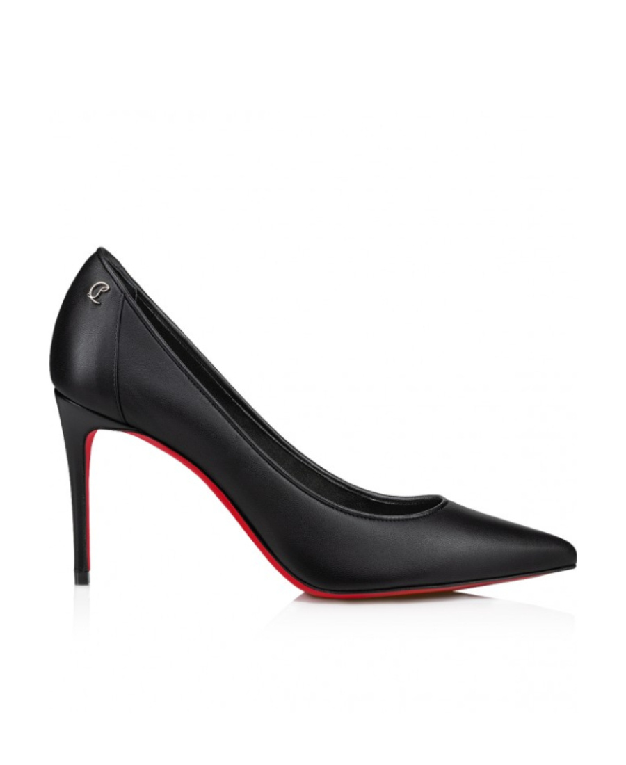 Christian Louboutin Pointed Toe Pumps Featuring Signature Sole In Black