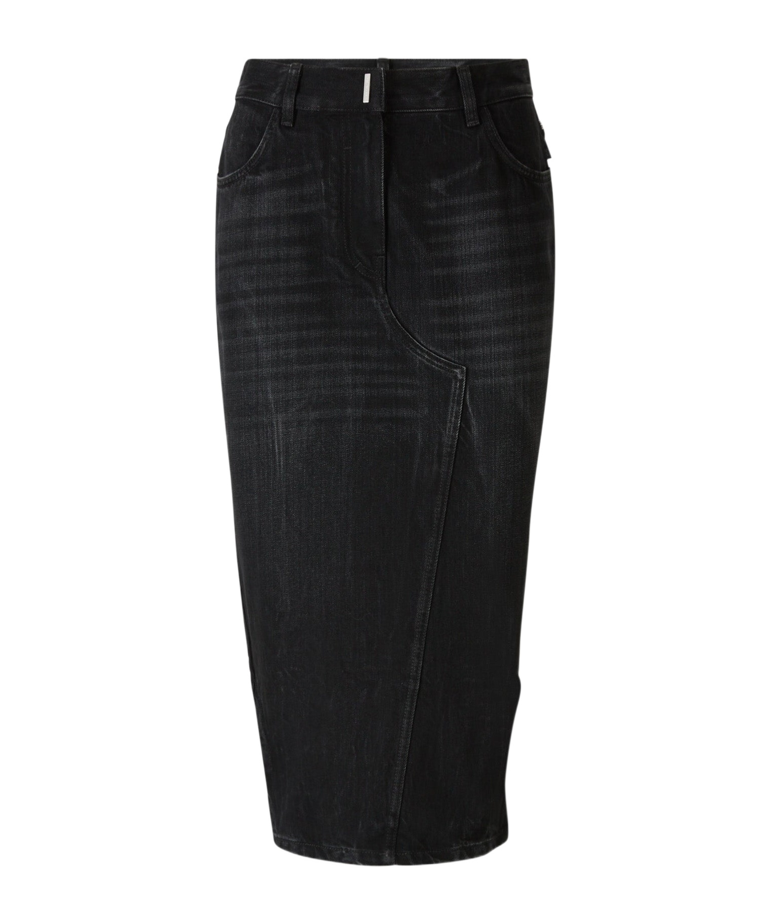 Givenchy Asymmetrical Skirt In Black
