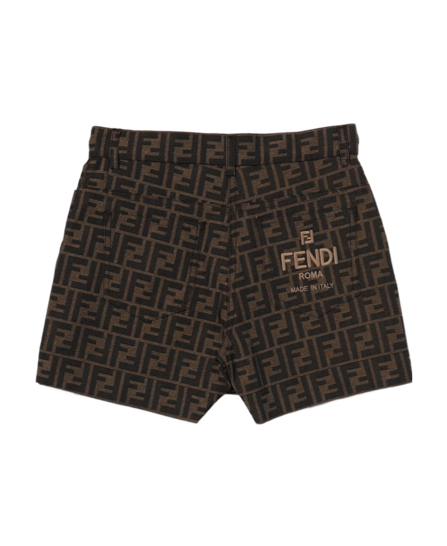 FENDI FF-MOTIF SHORTS
