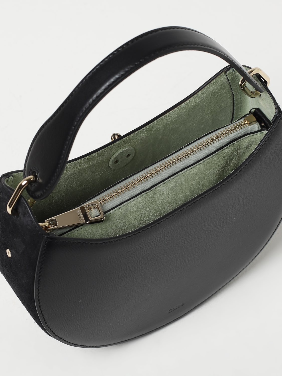 Chloé Chloè Arlène Leather Crossbody Bag In Black