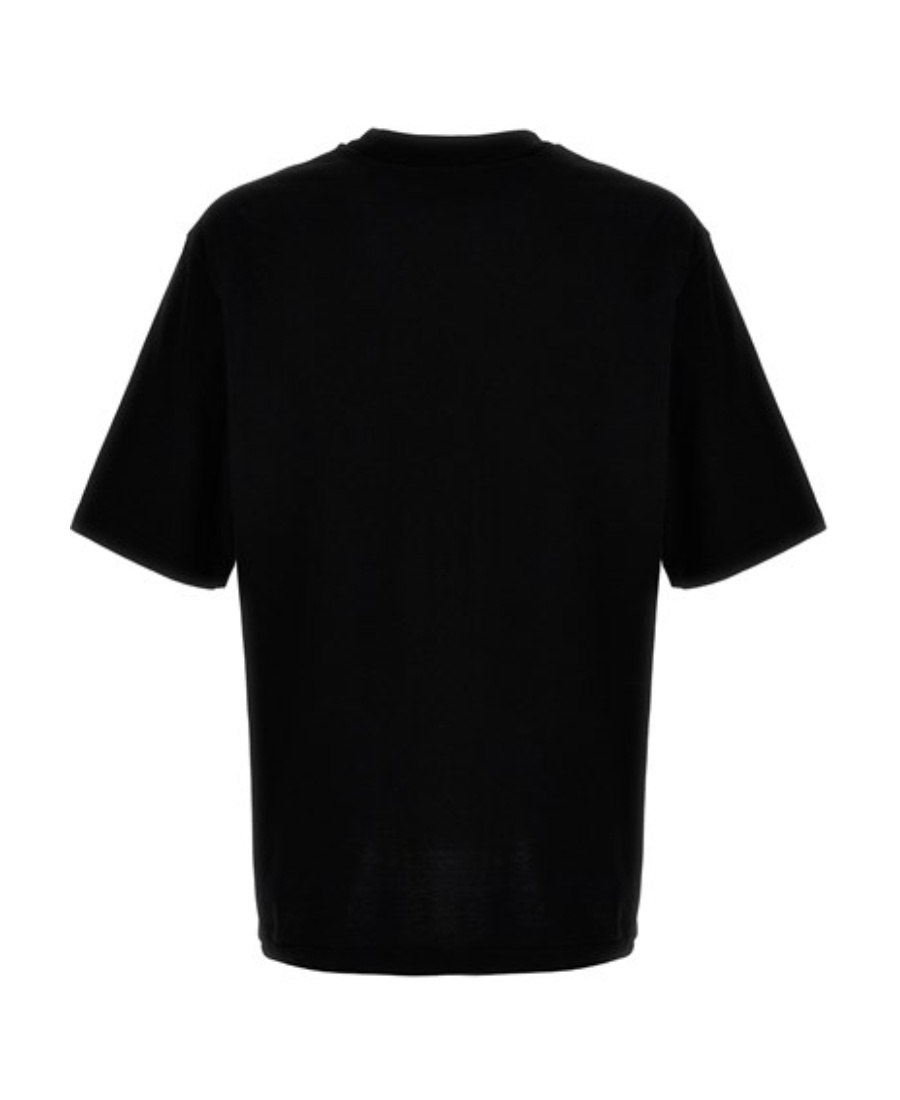 Shop Dsquared2 Logo-print Cotton T-shirt In Black