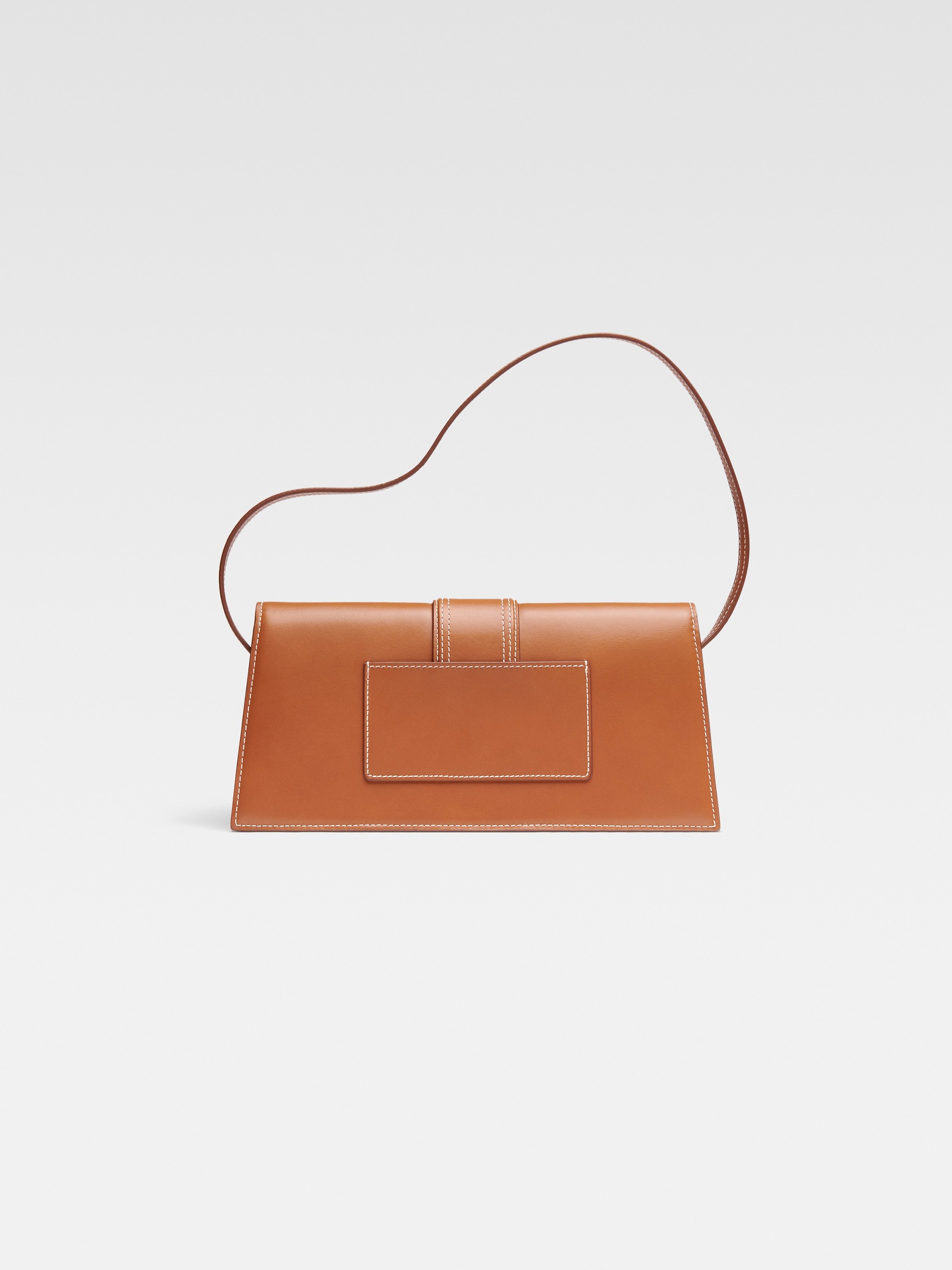 Jacquemus Le Bambino Long Shoulder Bag In Brown