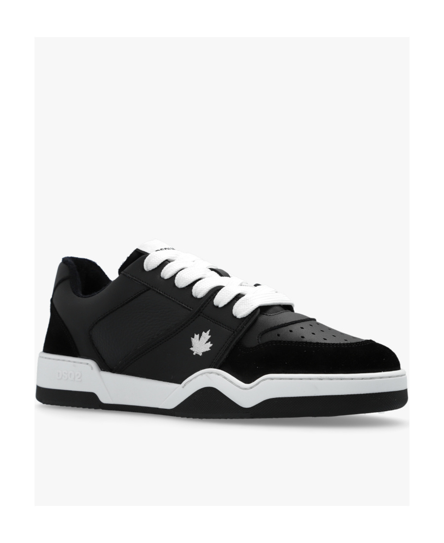 Dsquared2 Spiker Low-top Sneakers In Black