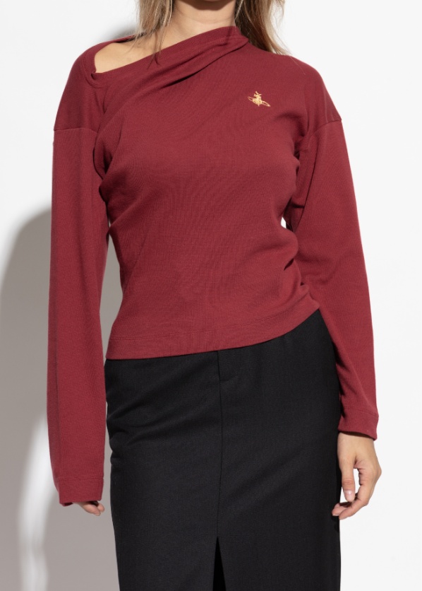 Vivienne Westwood Long-sleeved T-shirt In Red