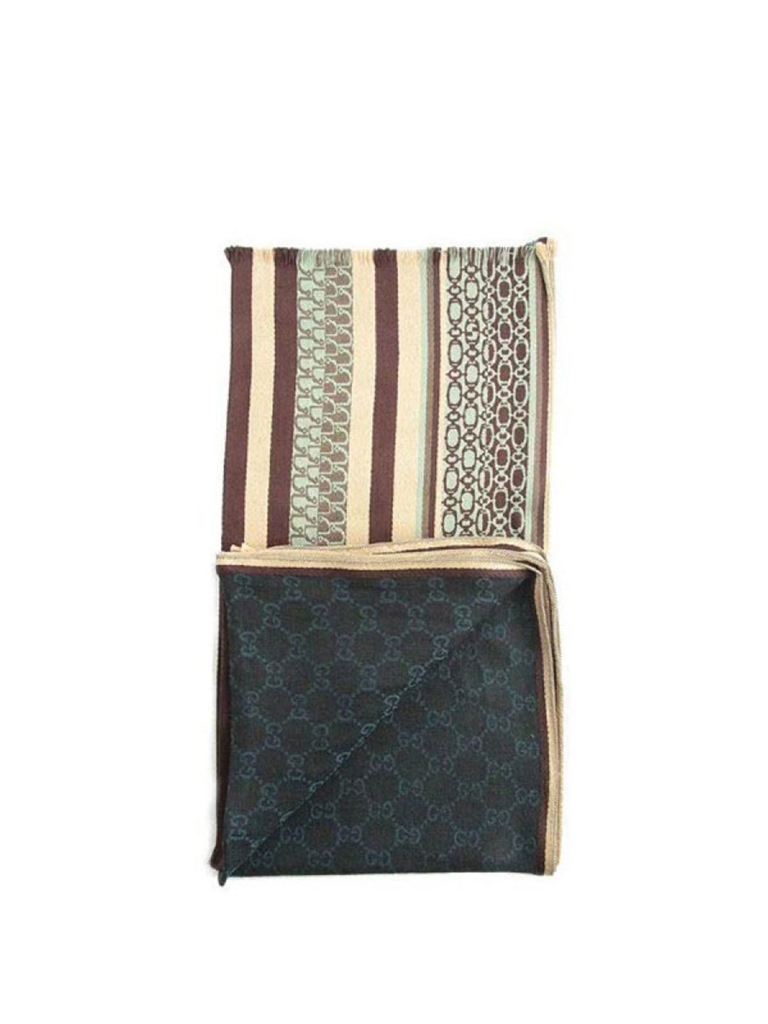 Gucci Logo Scarf In Black