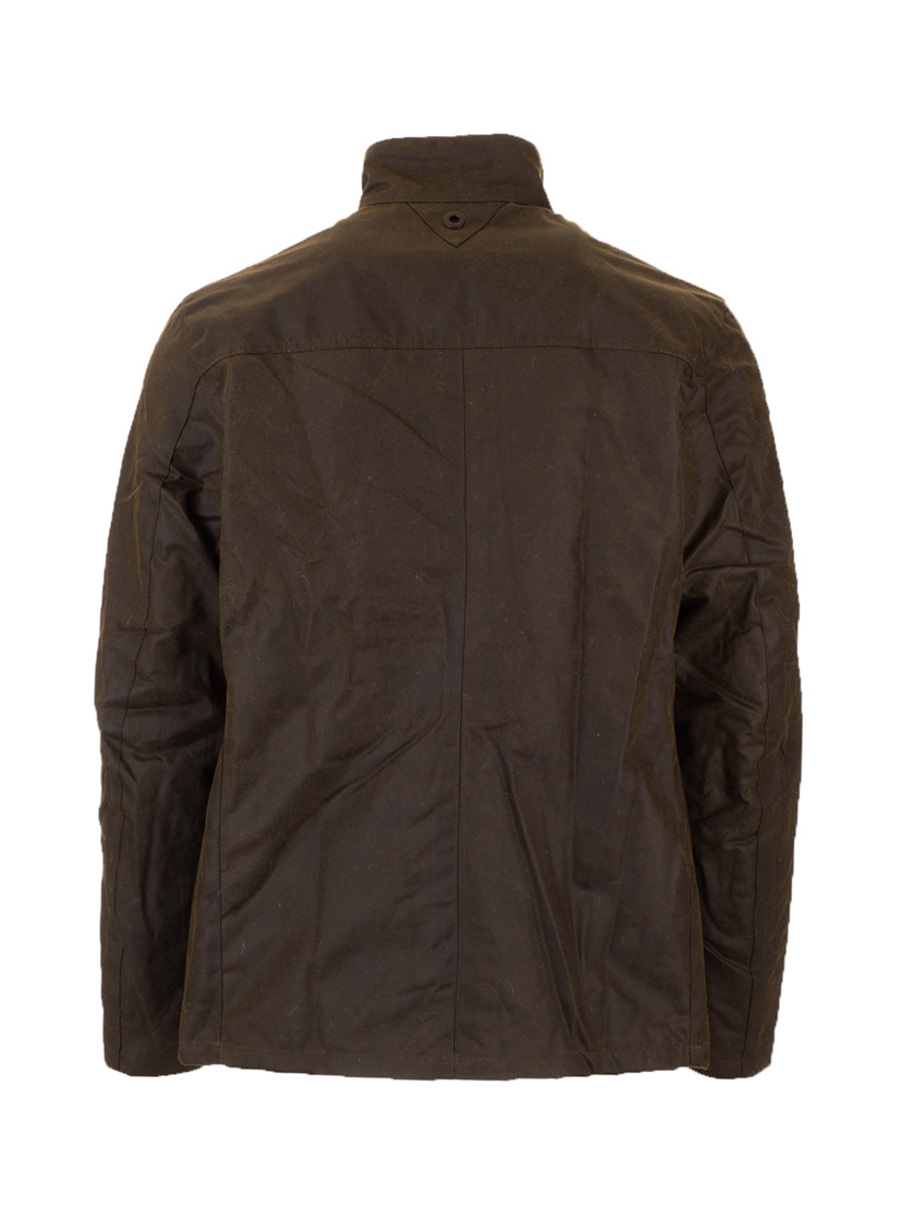BARBOUR PRESS-STUD COTTON JACKET