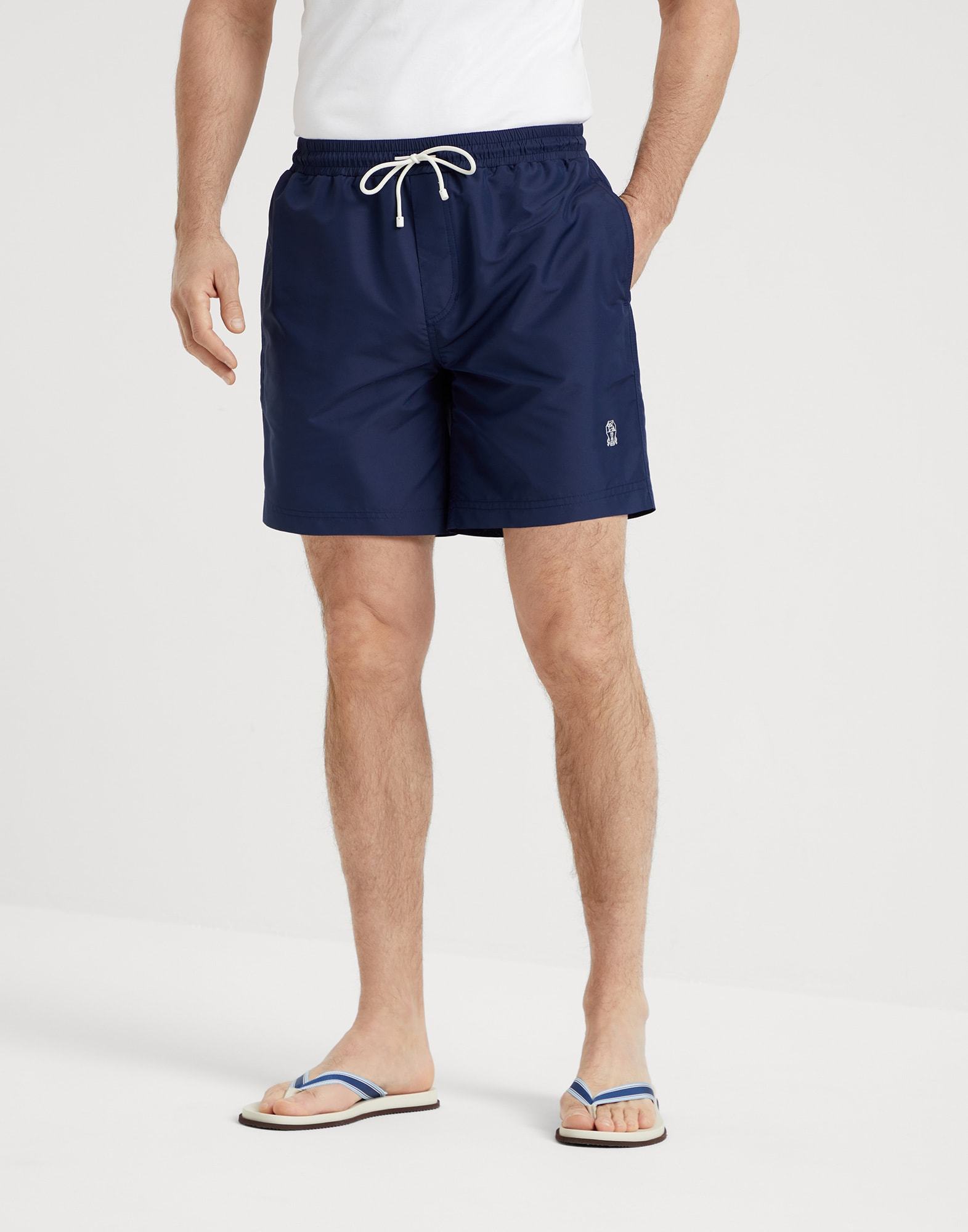 BRUNELLO CUCINELLI BRUNELLO CUCINELLI DRAWSTRING SWIM SHORTS