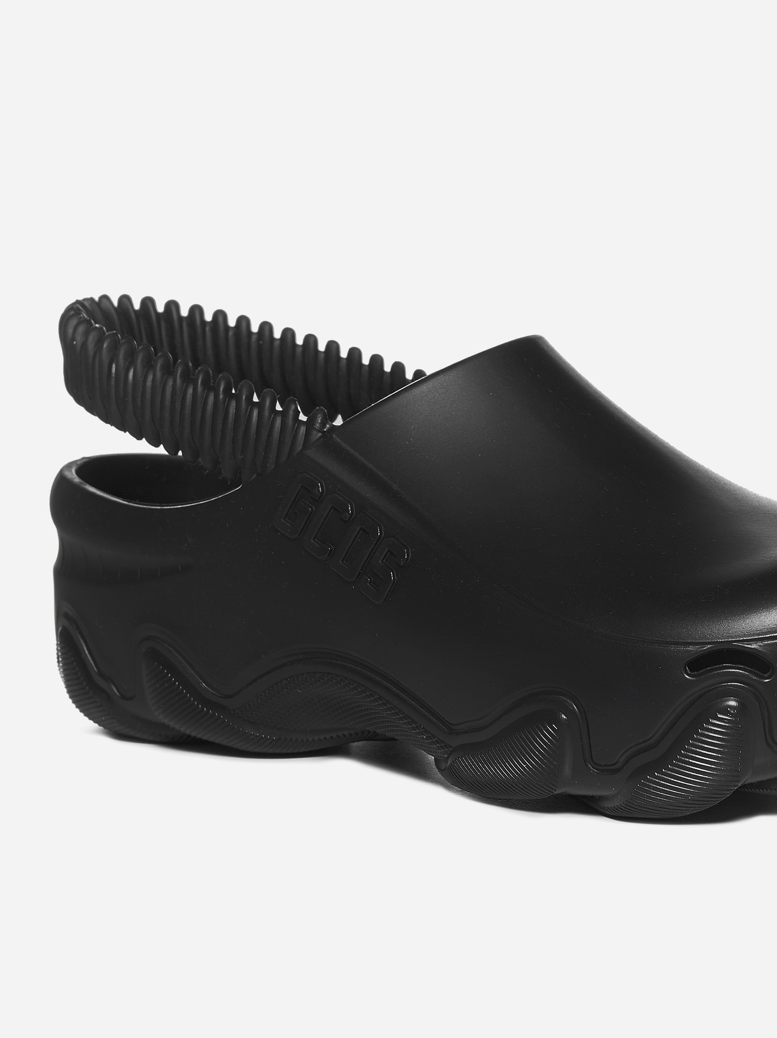 Gcds Ibex Slingback Clogs In Black