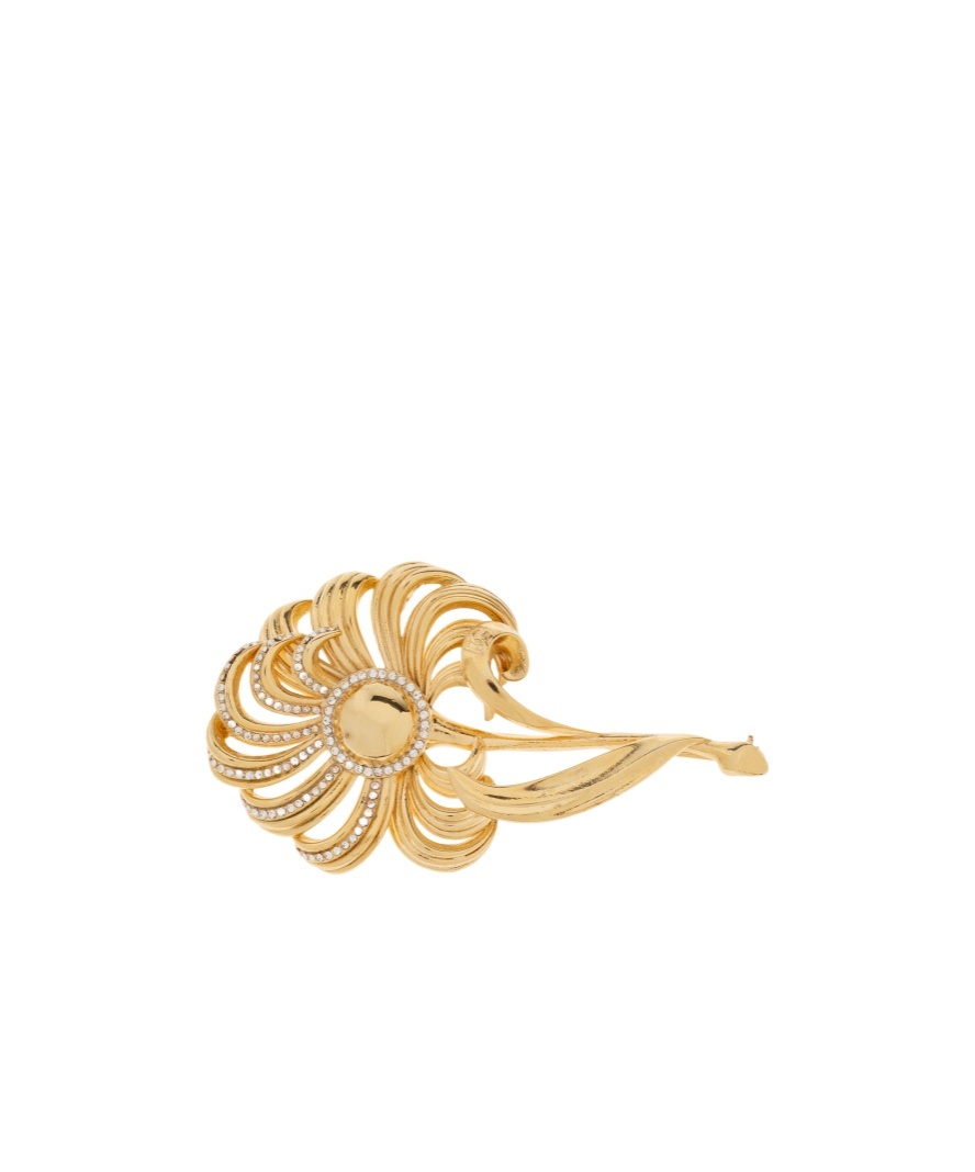 DOLCE & GABBANA BRASS BROOCH