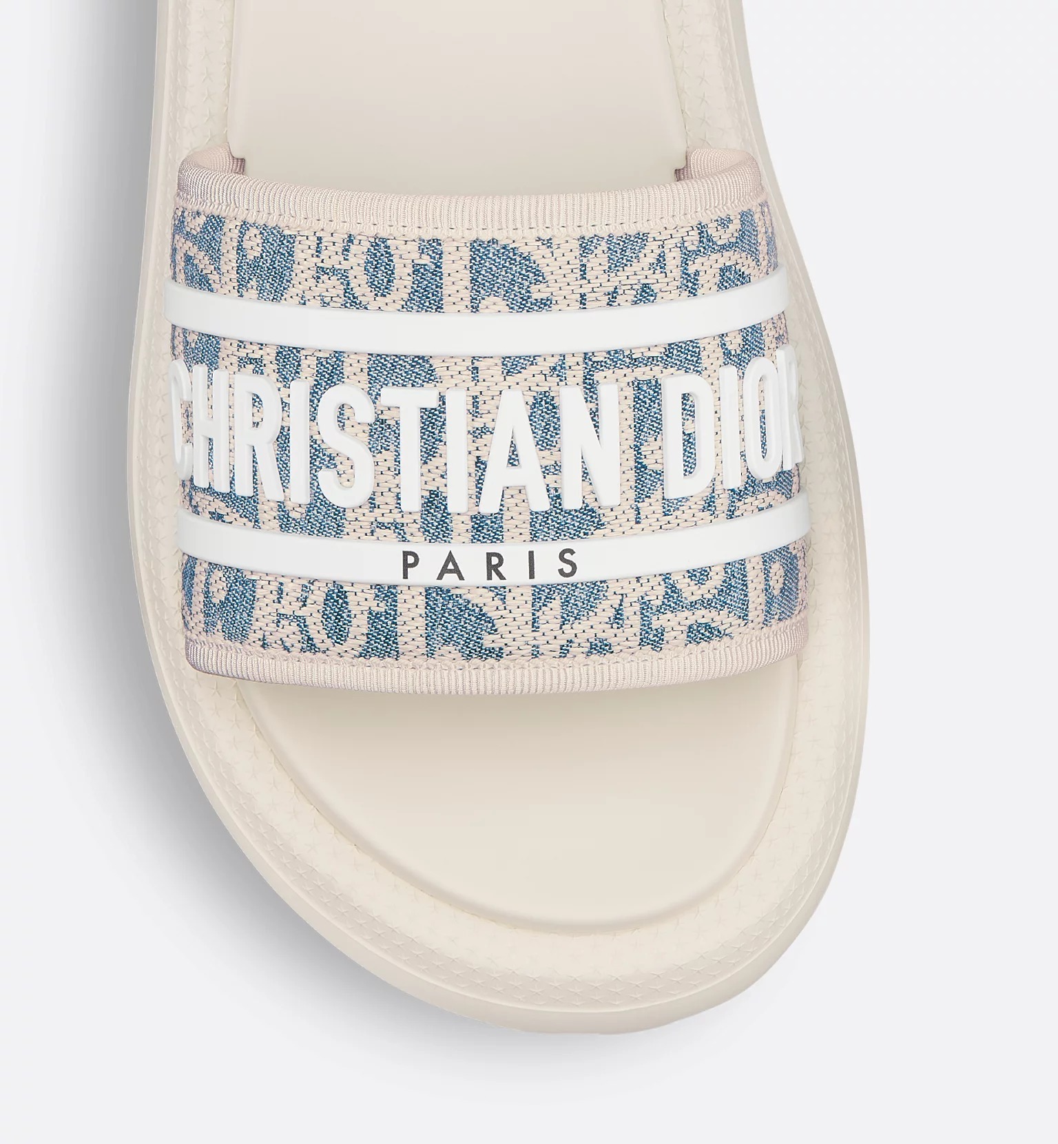 Dior Iviera Dway Slide In White