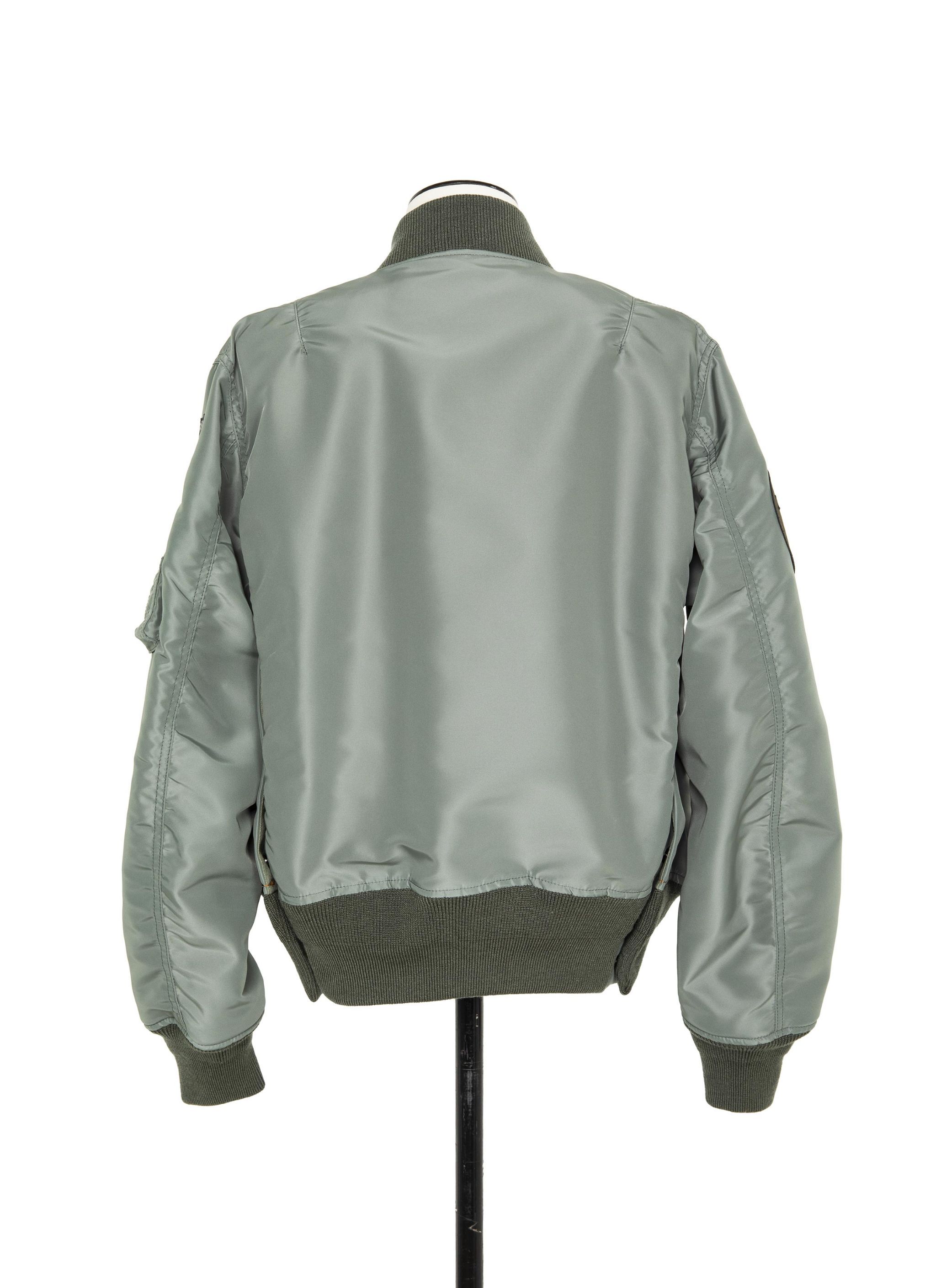 Sacai Gonz Bomber Jacket In Gray
