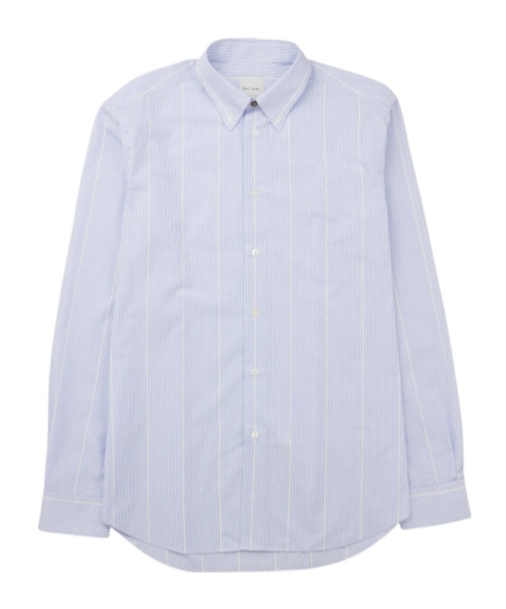 Paul Smith Striped Shirt In White