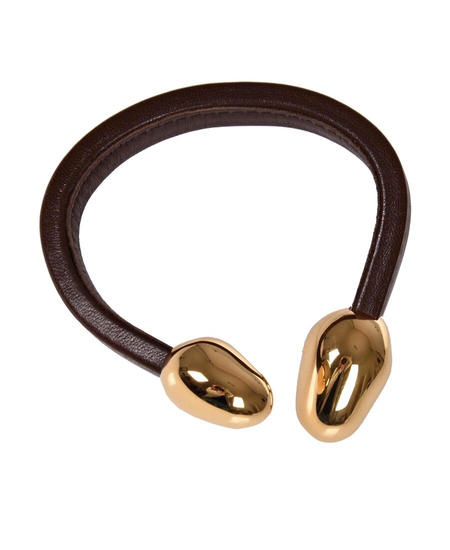 Bottega Veneta Spherical Stopper Cuff Bracelet In Multicolor